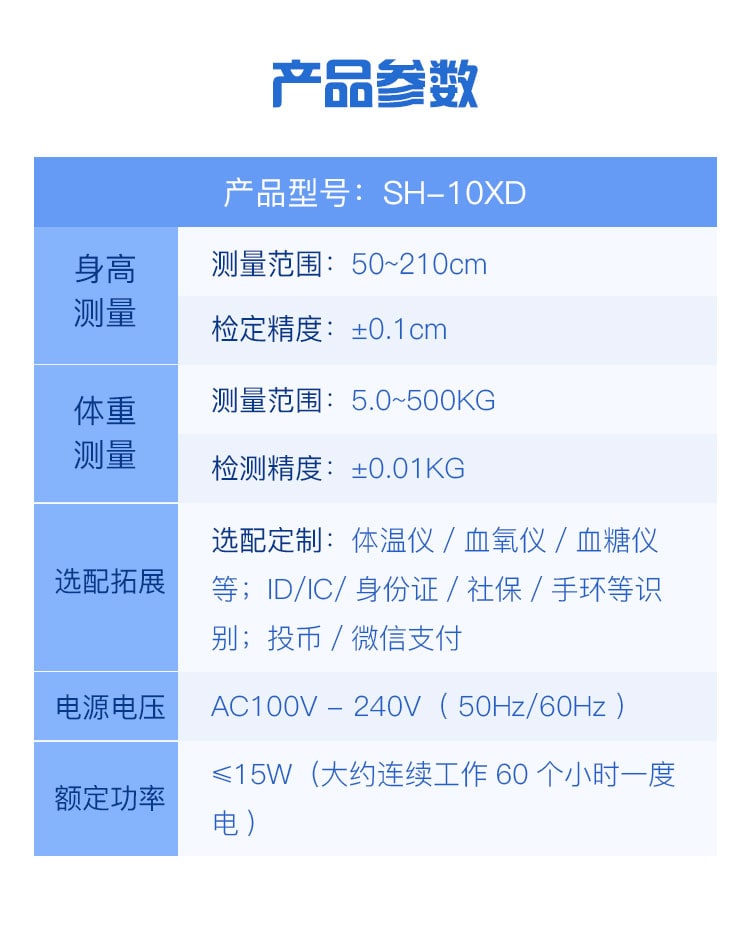 SH-50B血壓脂肪款 全功能一體機(jī)